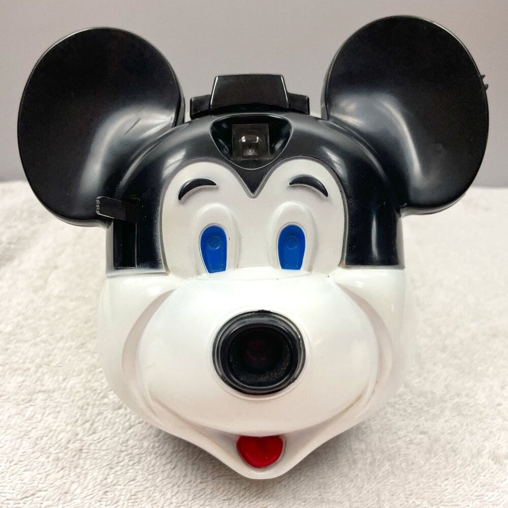 VGVUC Vintage Early 1970's Disney Mickey Mouse Mick-A-Matic Camera, 126 Film